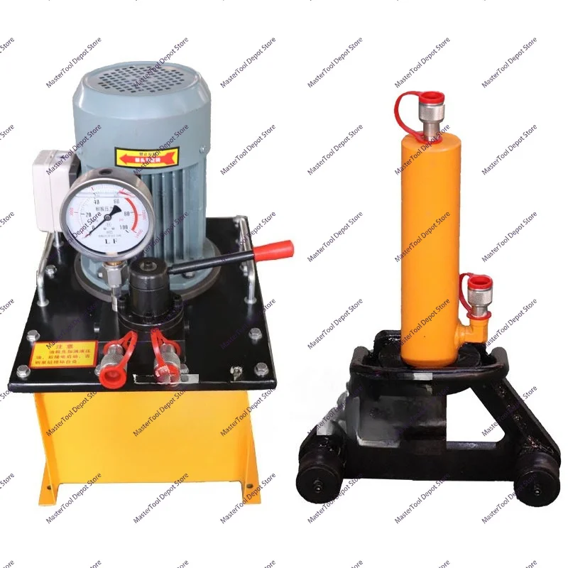 Small portable hydraulic steel bar bending machine house bridge steel bar bending machine numerical control intelligent steel