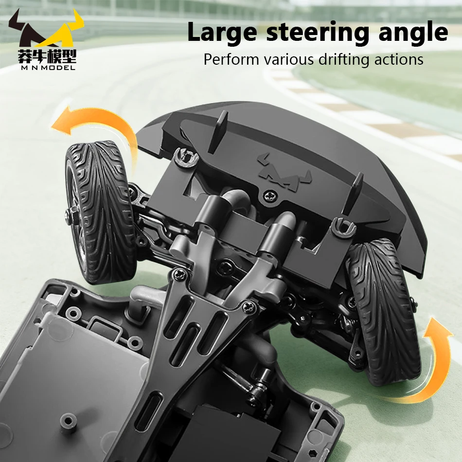 MN نموذج 1:16 4WD GTR RC المهنية عالية السرعة الانجراف سيارة سباق السيارات الرياضية المنافسة سباق جمع لعبة مجسمة للكبار