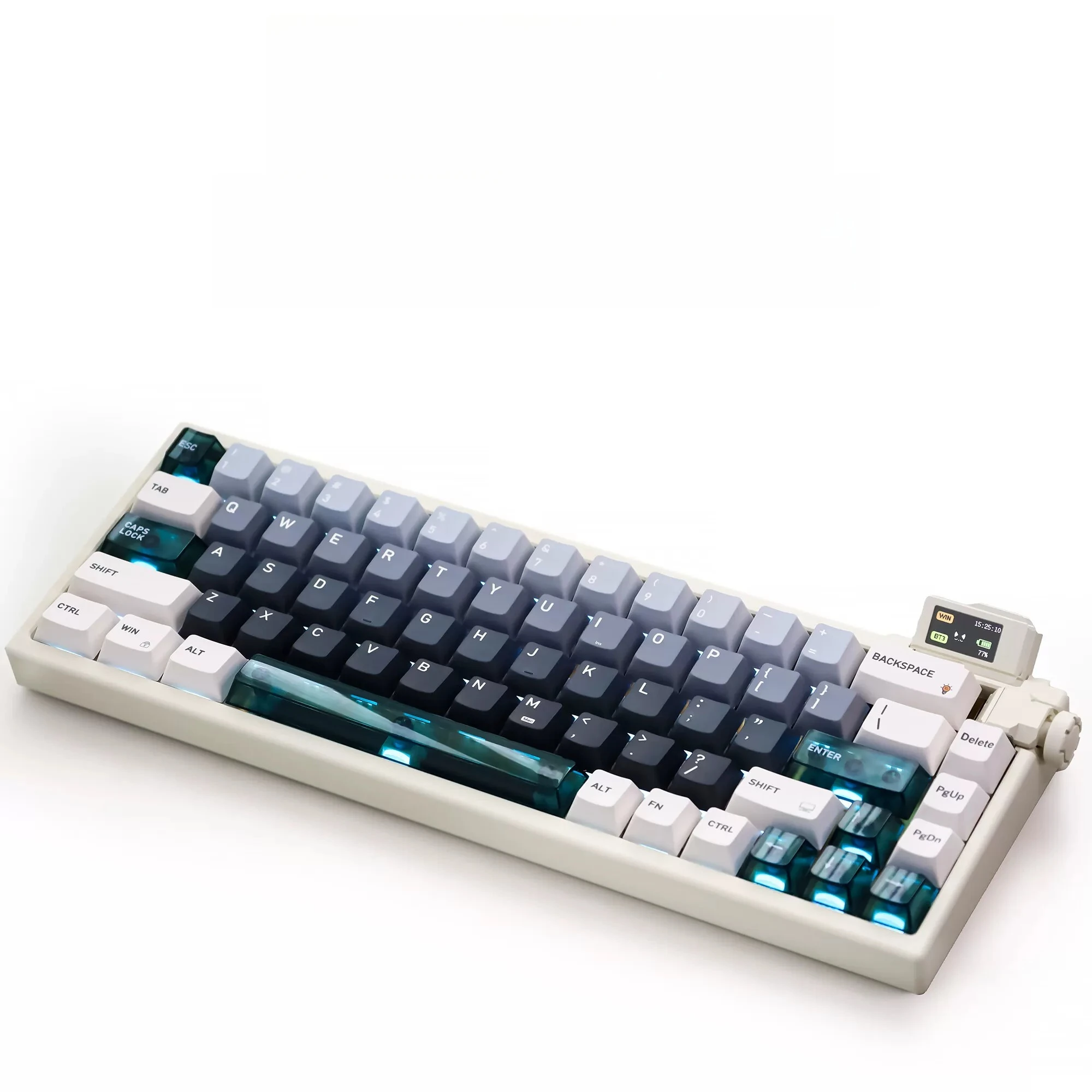 NJ68-Pro Bluetooth 2.4g Metal Mechanical Keyboard Hot Swap Office