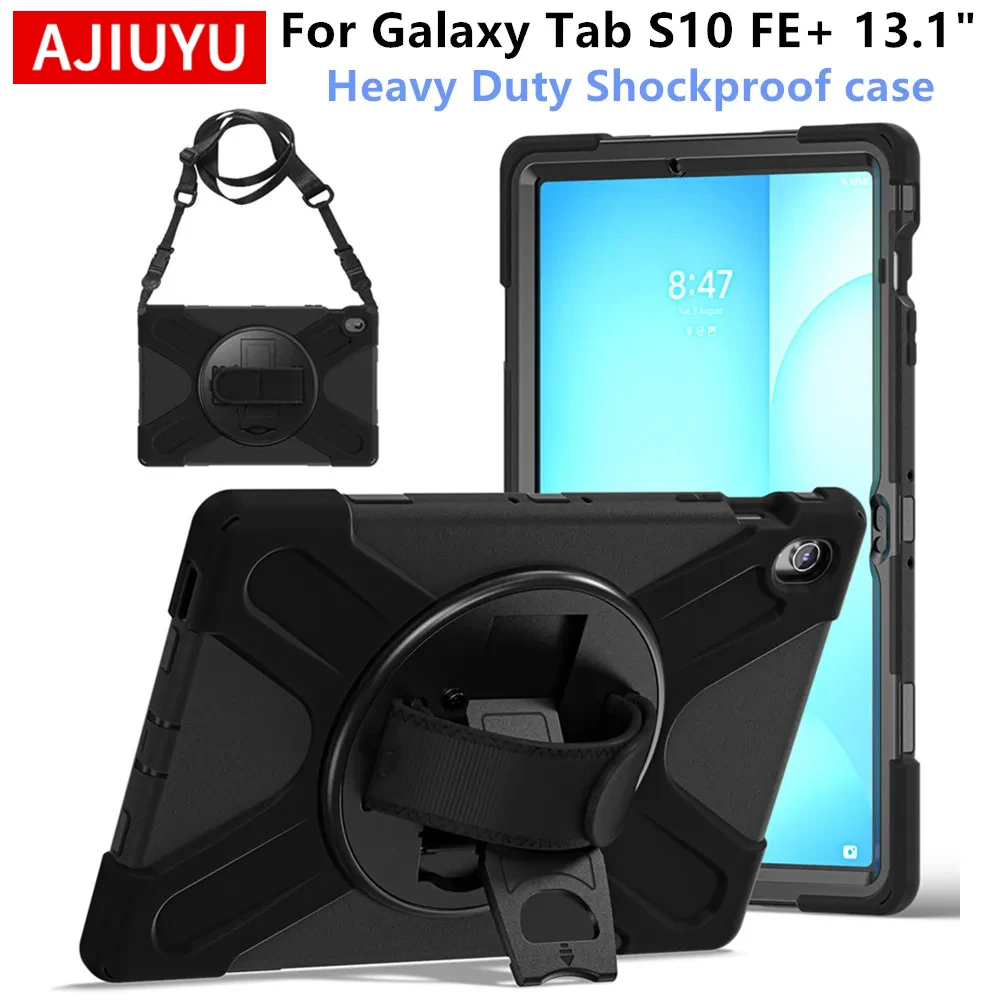 

Kids Case For Samsung Galaxy Tab S10 FE Plus 13.1 Inch SM-X620 SM-X626B Tablet Shockproof Cover Tab S10 Fe Plus FE+ 13.1" Cases