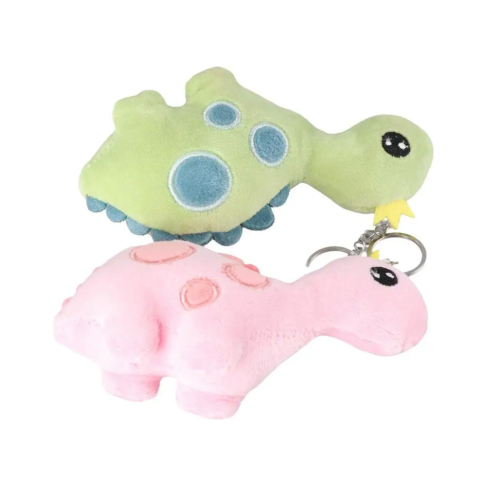 Regalo per bambini Portachiavi giocattolo per bambini Portachiavi giocattolo morbido Cartone animato Drago bambola Dinosauro Peluche Ciondolo peluche Peluche