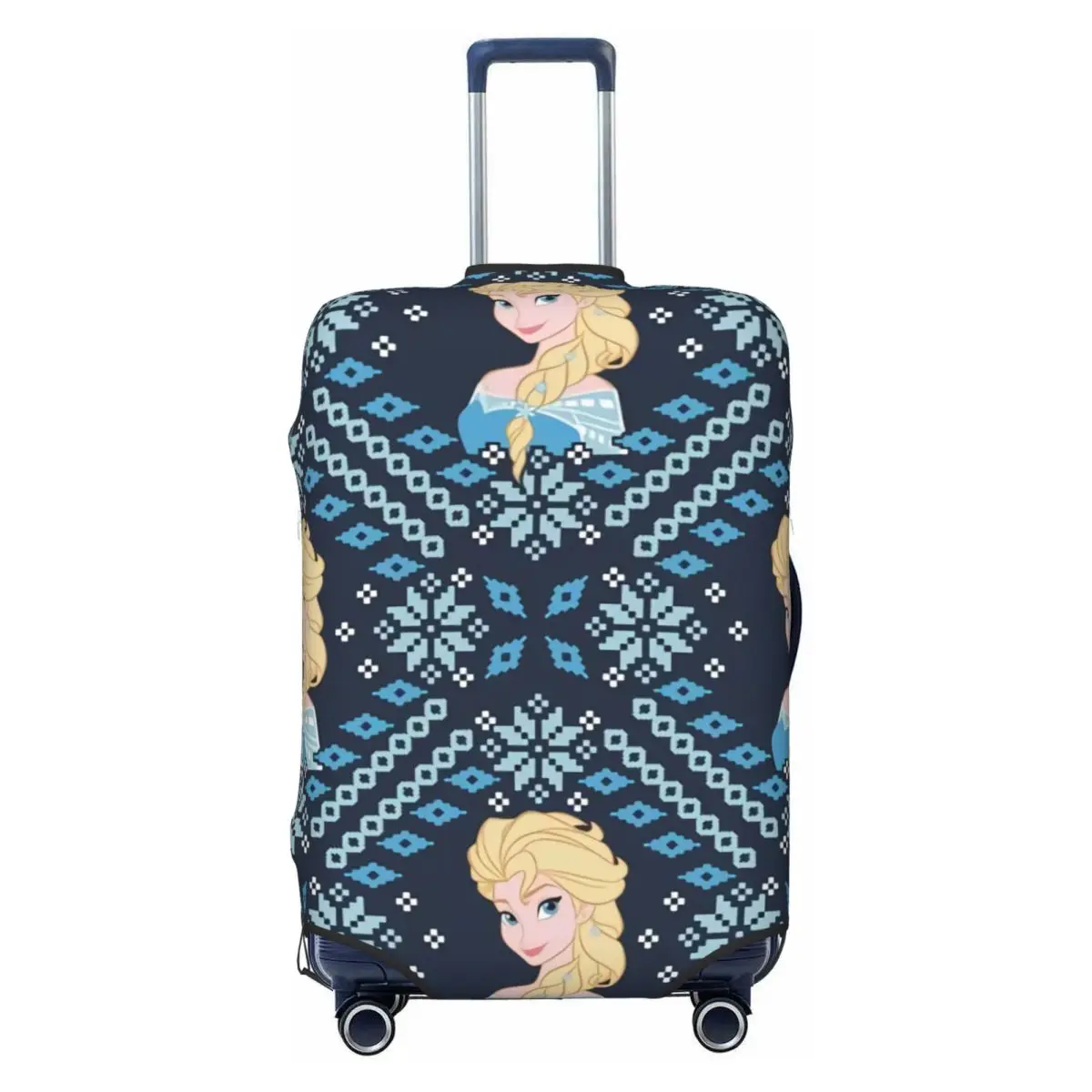 

Custom Frozen Elsa Cartoon Suitcase Cover Dust Proof Luggage Protective Covers for 18-32 inch