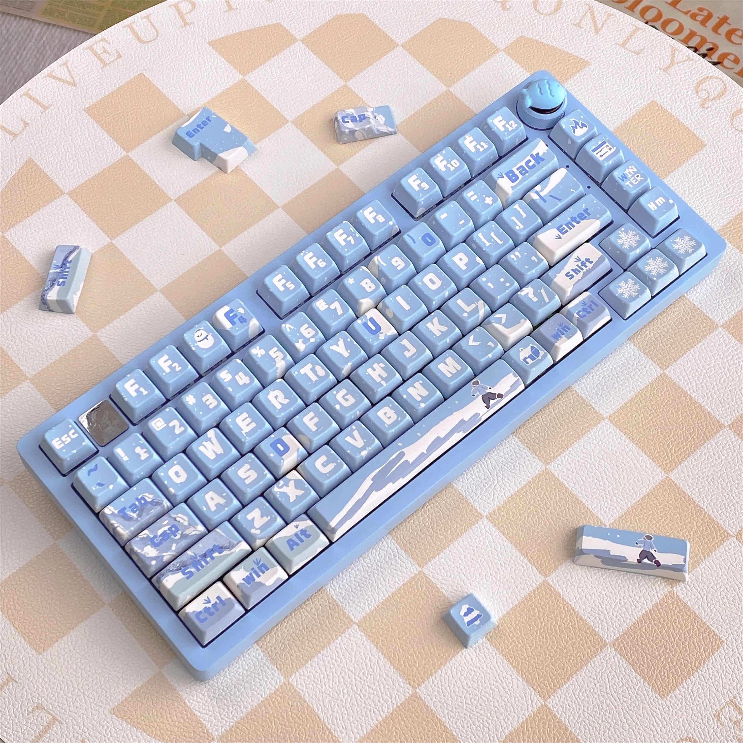 

Mixue MDA Highly Customized Keycaps PBT Keycaps