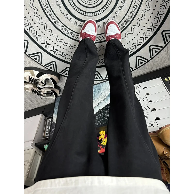 

Мужские джинсы Cleanfit Bla Slant Cut: осенне-зимние, американские, в стиле High Street, зауженные, с микро-клешем, прямые брюки