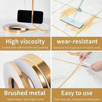 20/50M Tile Beauty Seam Stickers Tape Self-Adhesive Floor Waterproof Wall Gap Sealing Foil Decor StripTape for Room Home Decor 6