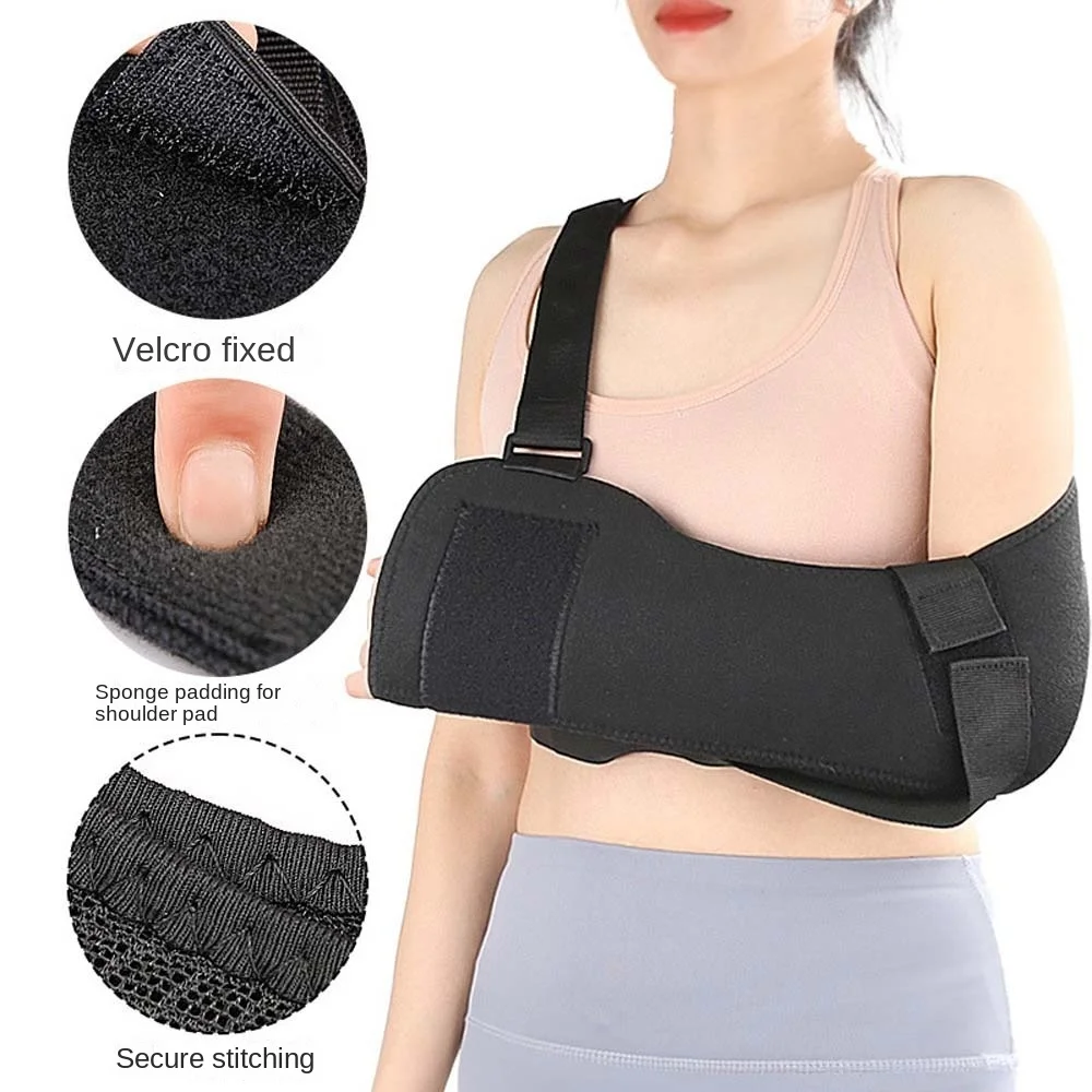 

Rotator Cuff Shoulder Arm Sling Fracture Supplies Wrist Shoulder Immobiliser Dislocated Arm Mesh Shoulder Support Strap Adult