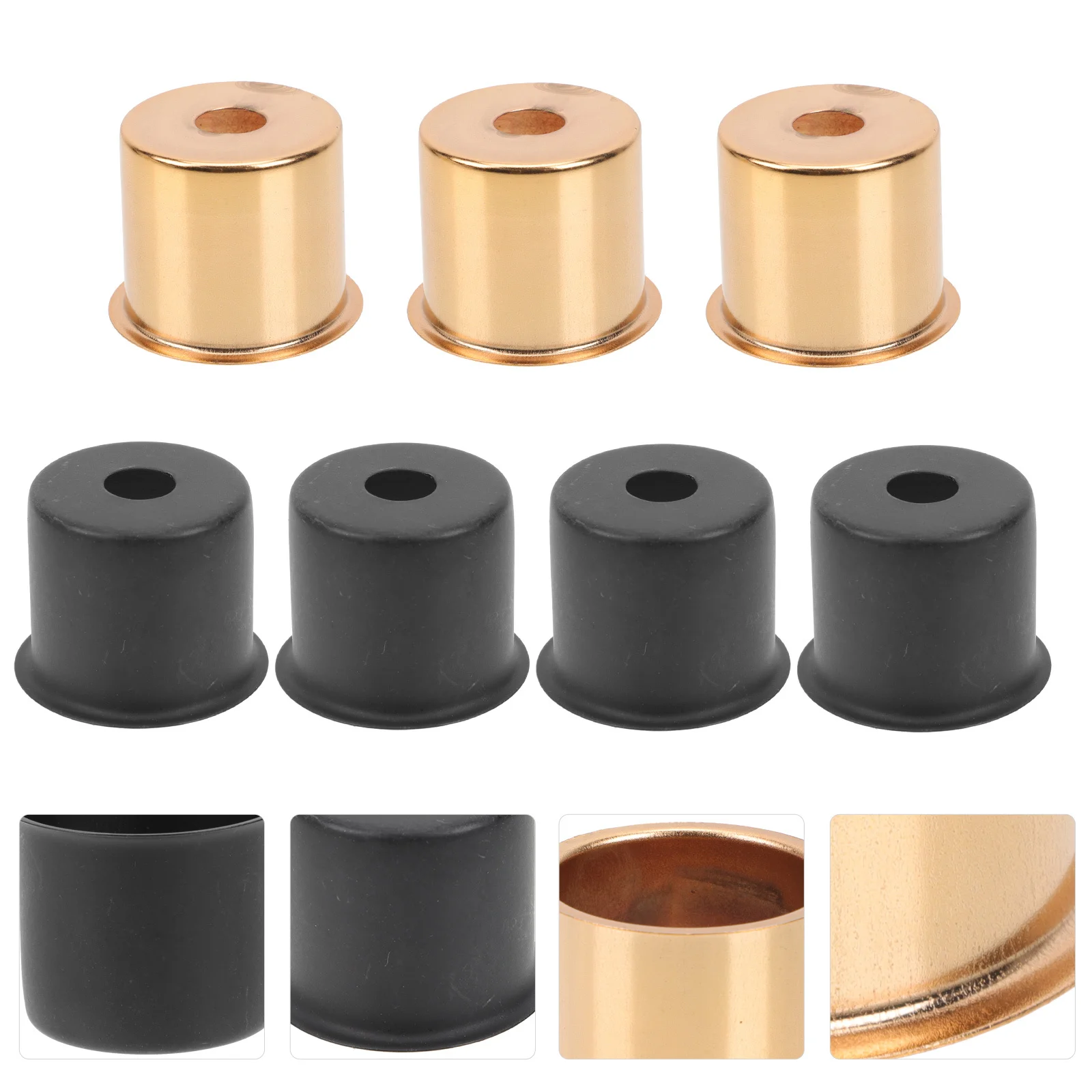 

7pcs E14 Holder Cups Iron Diy Light Fixture Part For Pendant Desk Lamp Home Office Bar Restaurant Multipurpose Lamp Base