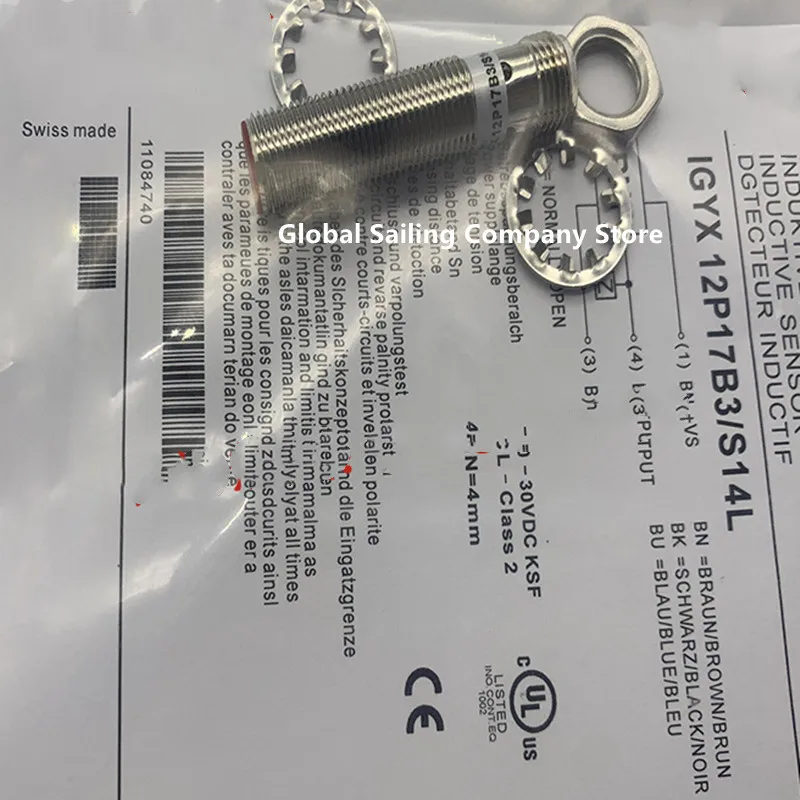 

3 шт. новый бесконтактный переключатель IGYX 12P17B3/S14L IGYX 12N17B3/S14L