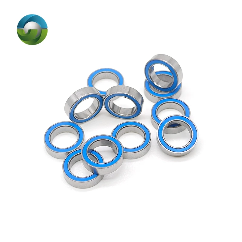 Hobby Electric RC Car Truck 10/50Pcs 6702RS 15x21x4mm ABEC-7 6700 6701 6702 ZZ 2RS Blue Sealed Deep Groove Ball Bearings