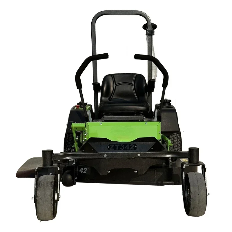 Heiße Verkäufe Fahrt auf Rasenmäher, Benzin, selbstfahrend, Rasenauto, 0-Drehung, Landschaftsbau-Unkrautjäter