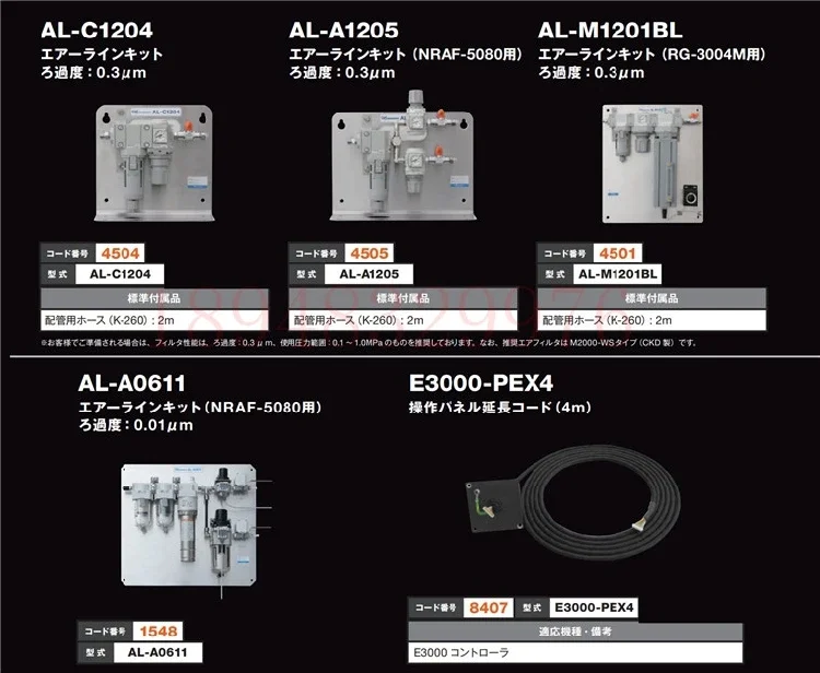 Authentic Japanese Nakanishi Zhongxi NSK for NRAF-5080 0.3 μ Filter AL-A1205