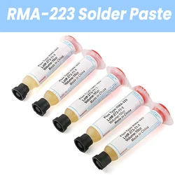 RMA-223 Syringe Solder Paste Flux Grease Repair Solde Lead Free Solder Paste Low Temperature No Clean Tin Solder Paste Welding