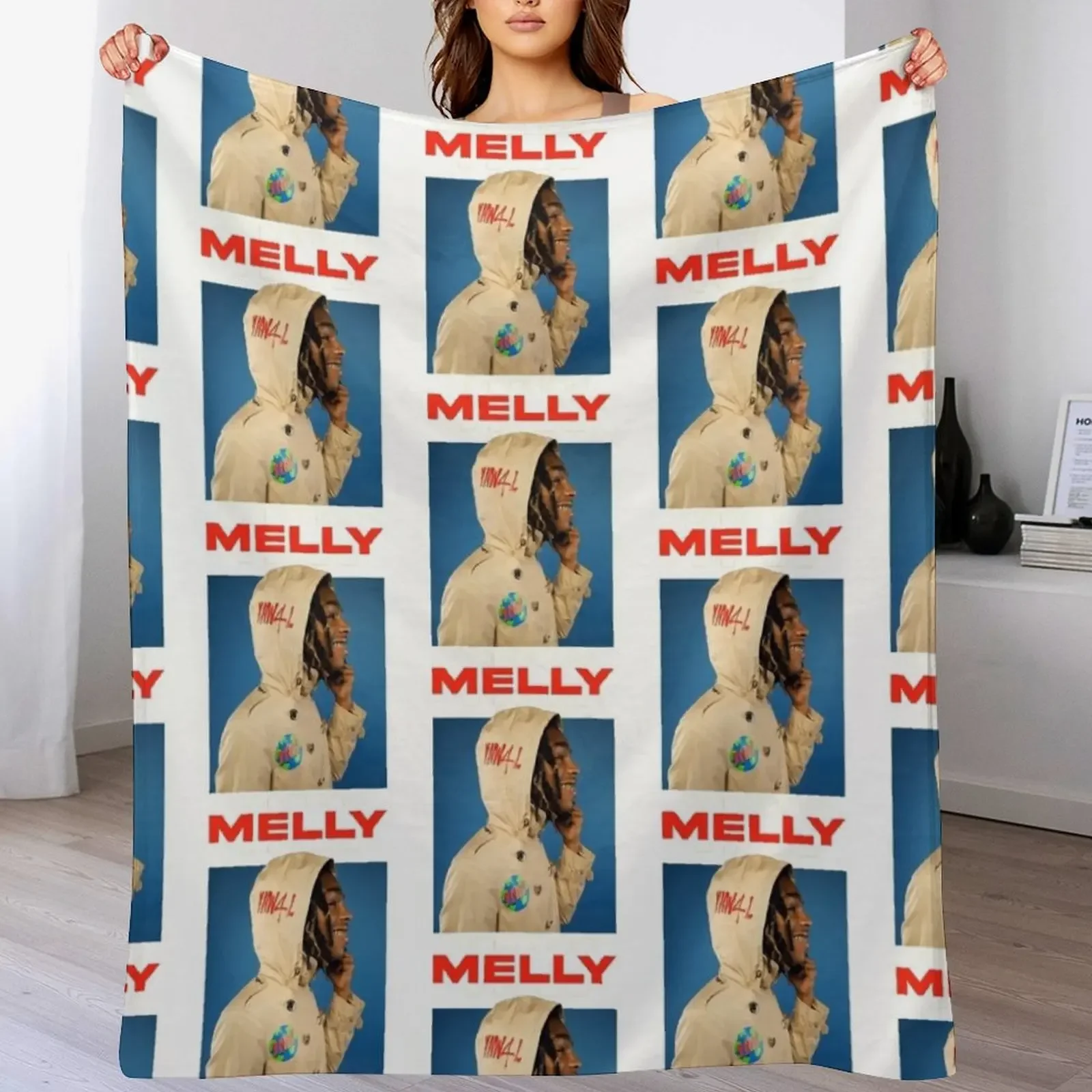 

YNW MELLY Throw Blanket All Season Lightweight Soft Blanket for Bed