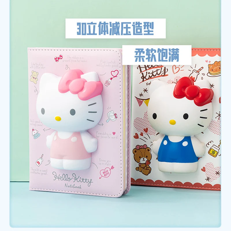 Sanrio's Family Image Is Cute And Interesting. Decompression Notebook Is Small And Fresh. Kawaii Girl's Heart Book Notebook.