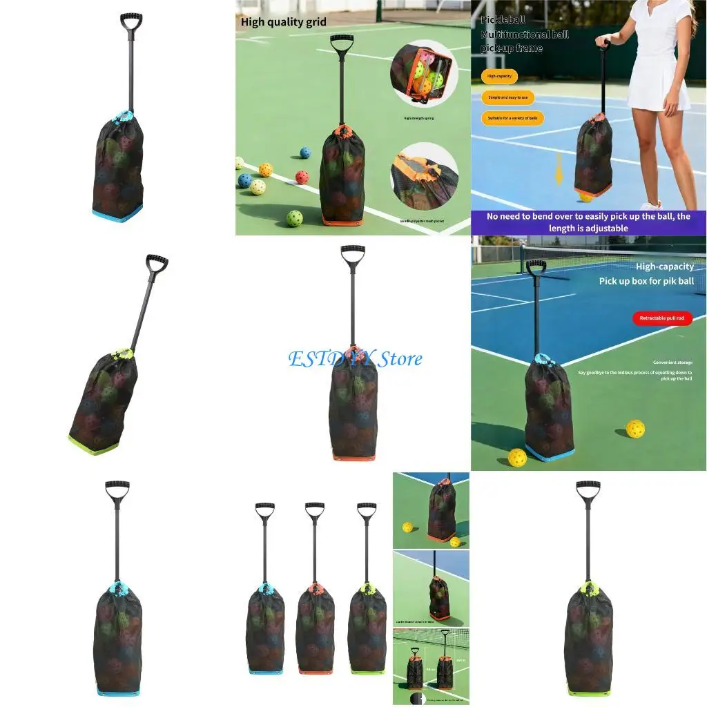 

G6DE Light weight Ball Scooper Adjustable Handle Height Comfortable Transport