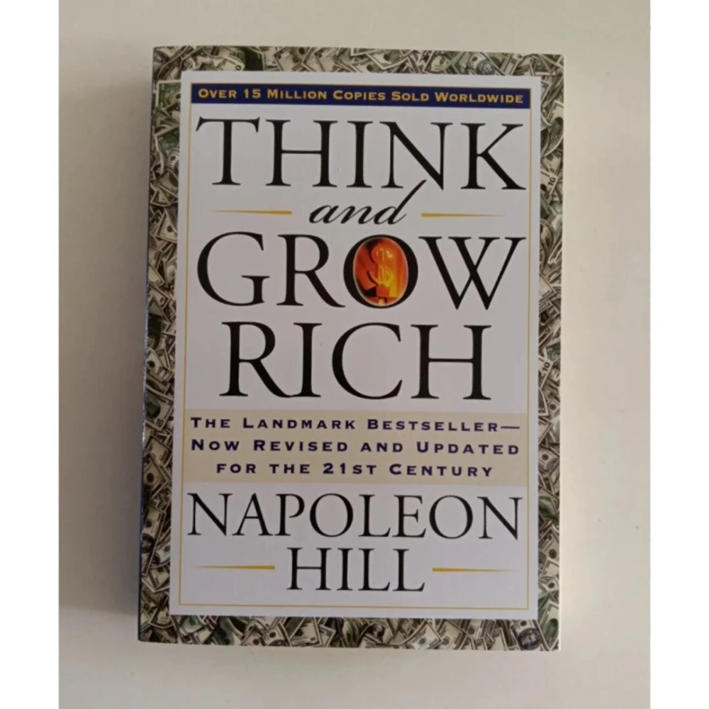 فكر ونمو الروايات الملهمة الكلاسيكية الغنية فكر ونمو غني بقلم نابليون هيل غلاف ورقي باللغة الإنجليزية