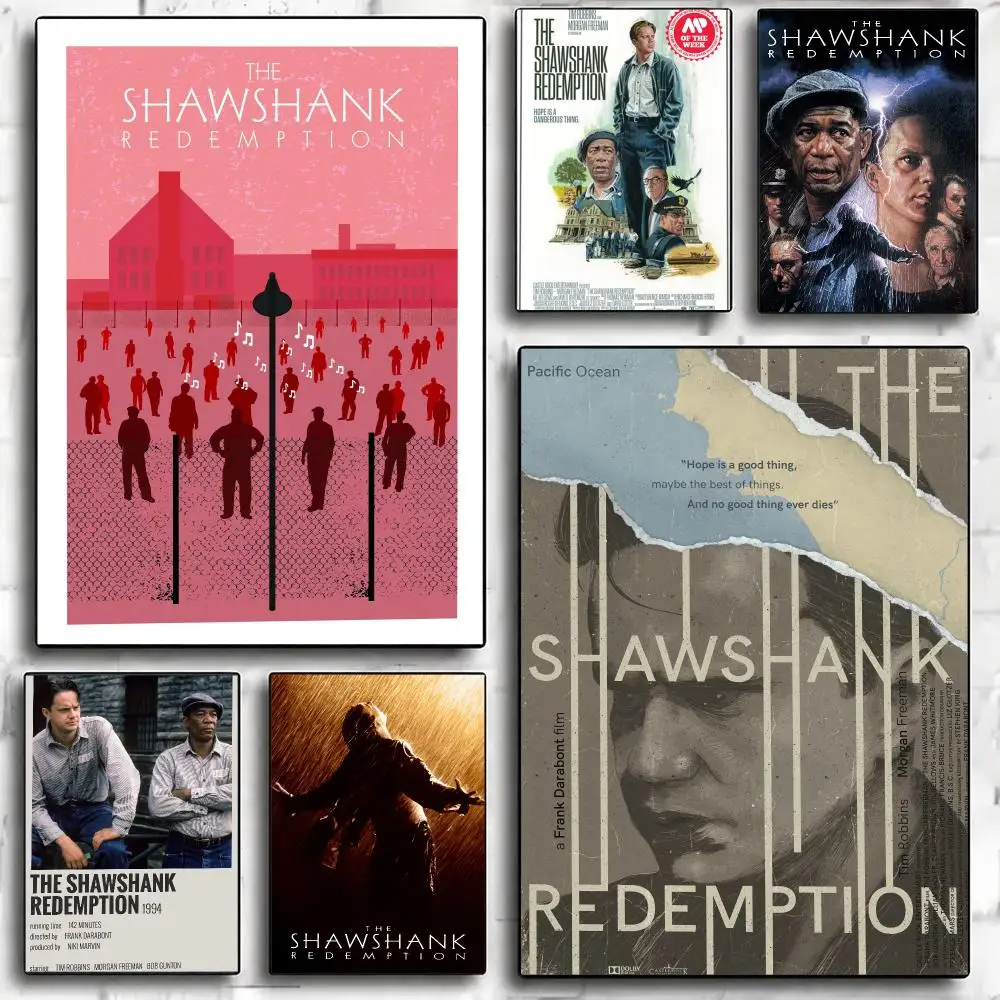 classic movie T-The Shawshank Redemption-N Painting Calligraphy Nature Inspired Artwork for Living Room  Home Decoration