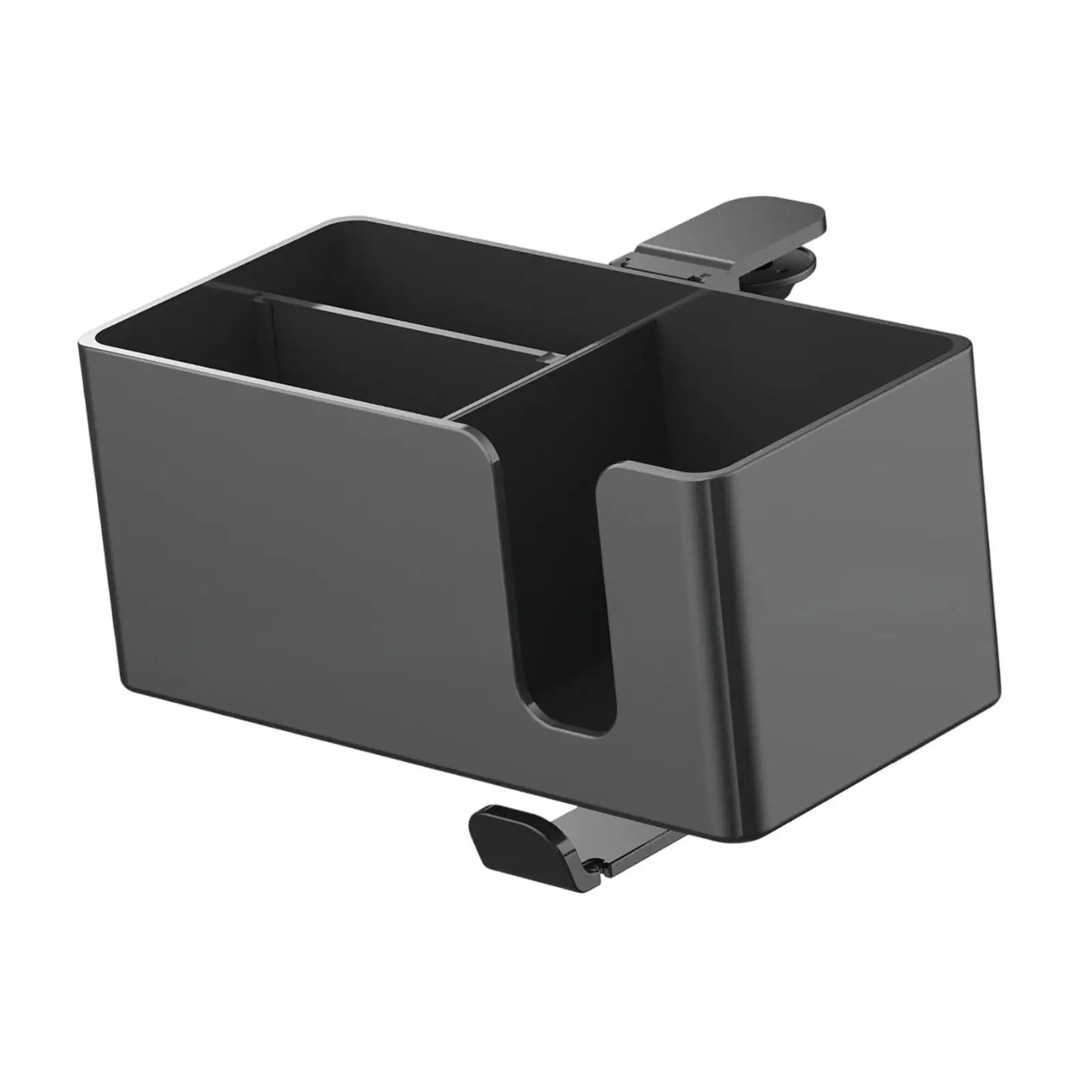 4 in 1 Desk Cup Holder Headphone Hanger Phone Pen Storage Box for NightStand Gaming Desk Coffee Mug Stationery Water Bottle