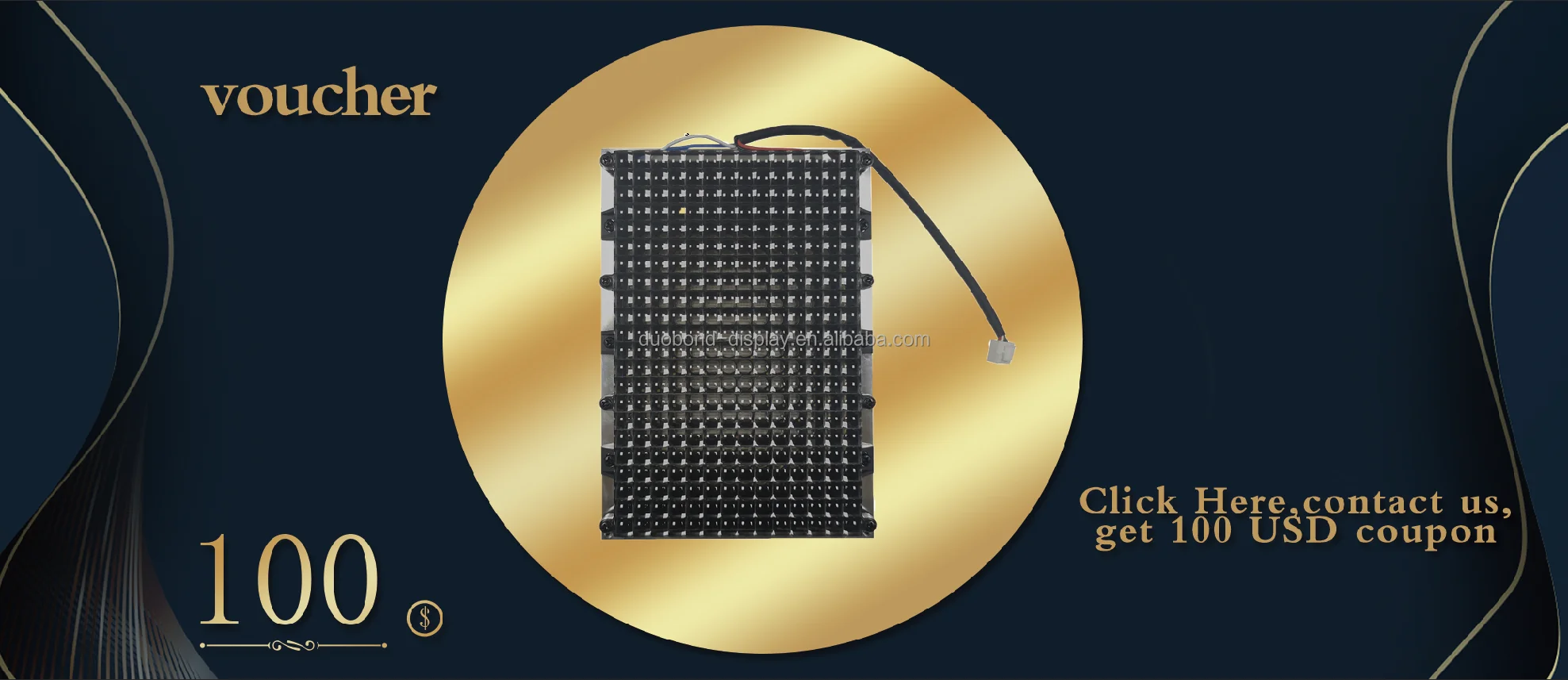 Duobond 3D Printer 405nm Parallel UV LED Array Lamp Led Curing UV LED Module