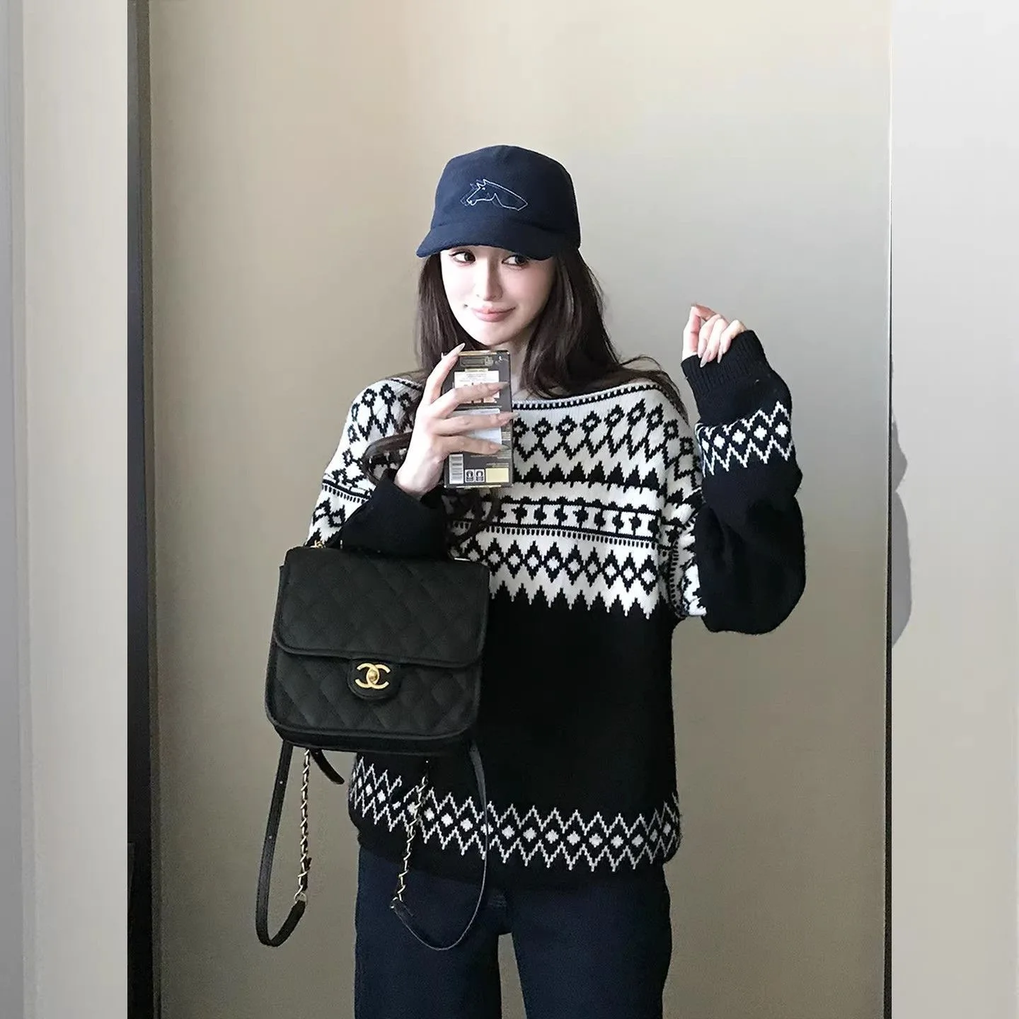 

Pullovers Womens Oversize Smocked Gathered Tucked Loose Seamed Stitched Collar Threaded Needled Crafted Handmade Artisanal Y2K