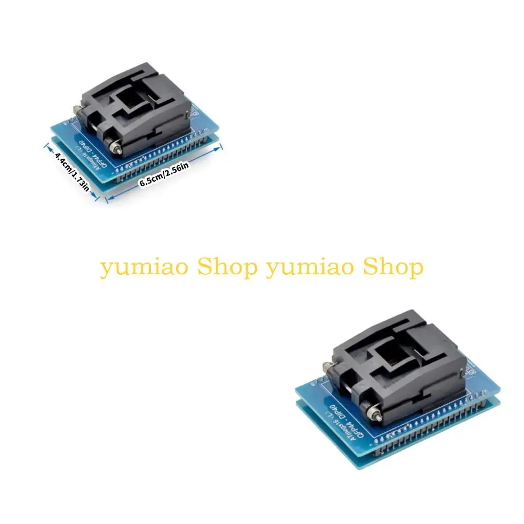 

587B TQFP44 до DIP40 Socket Socket Socket Socket Sograming для микроконтроллеров