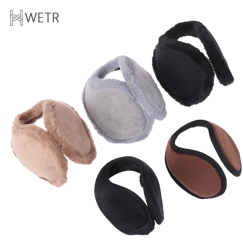 

Thermal Soft Plush Earmuffs Man Winter Thicken Ear Warmer Outdoor Sports Windproof Coldproof Ear Cover