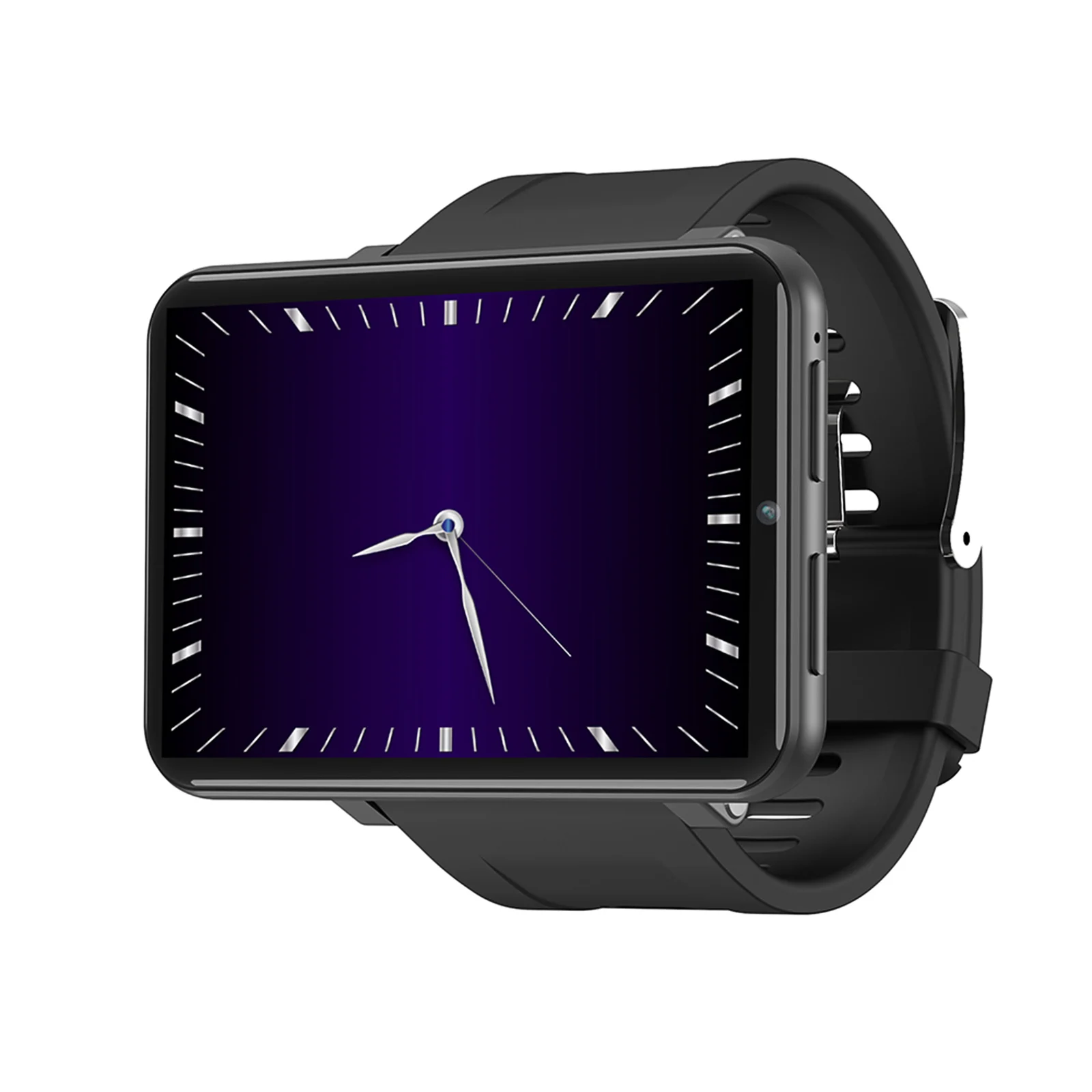 Montre intelligente de sport DM100 4G, WiFi, GPS, écran tactile, lecteur de musique, appel téléphonique, caméra 5MP, prise en charge de la carte de caractéristique