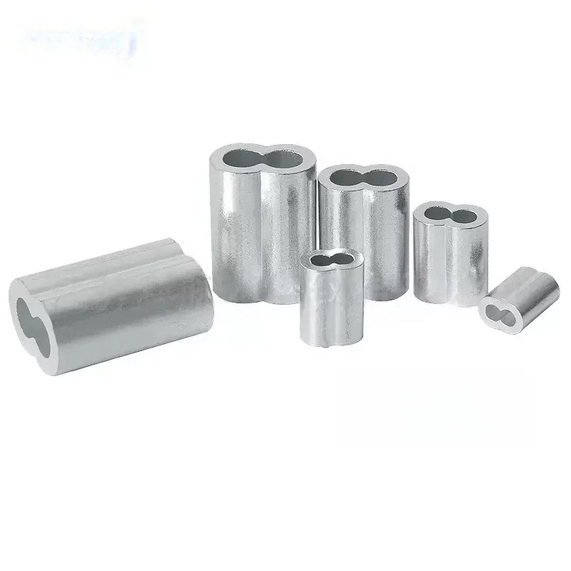 

Алюминиевая обжимная петля-втулка 8-образной формы для такелажа с ПЛК и двигателем для трубок автомобильных кондиционеров и крепления тросовых зажимов