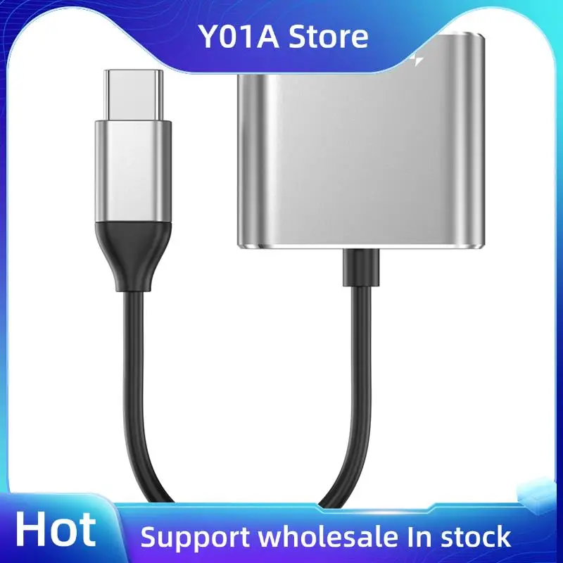 

Y01A Docking Hub USB C To AR Glasses Adapter For AIR/2 100W Fast Charge Type C For AR Glasses Charging Port