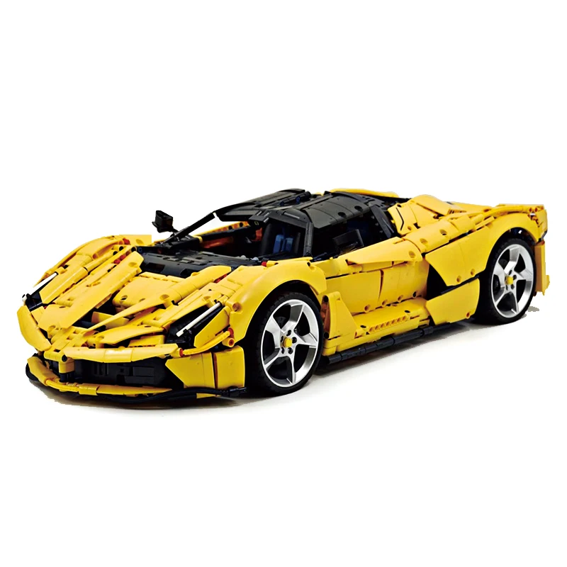 MOC-194680 DIY Toys Assembly Technical Super Sprots Car Hyper Car Model Building Blocks Bricks Birthday Christmas Gifts For Kids