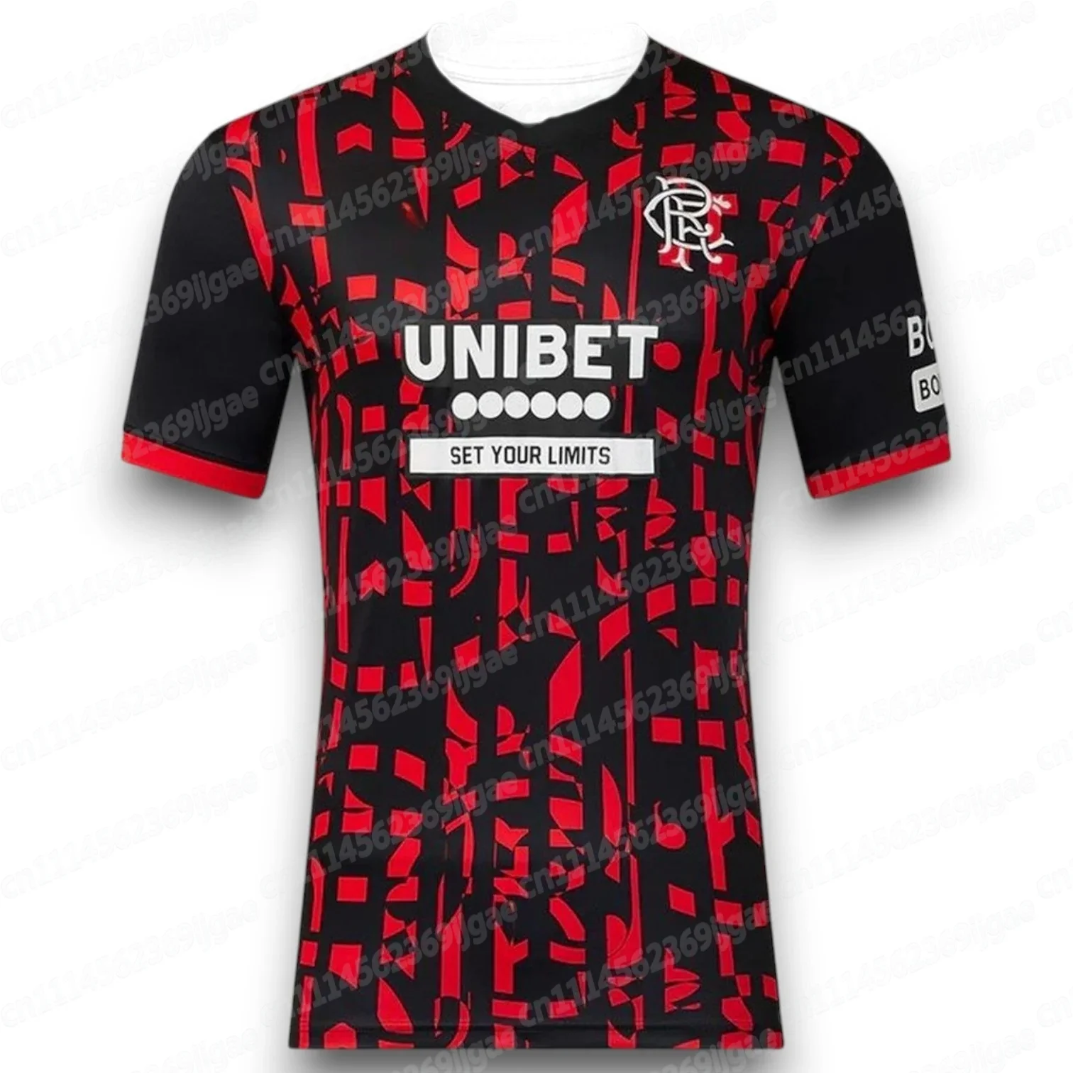 Glasgow Rangers Schottland 2026 Bestseller Rangers Fußballtrikot Sommer-Sport-Oversize-T-Shirt Schnelltrocknend Familienoutfit – Detail 11