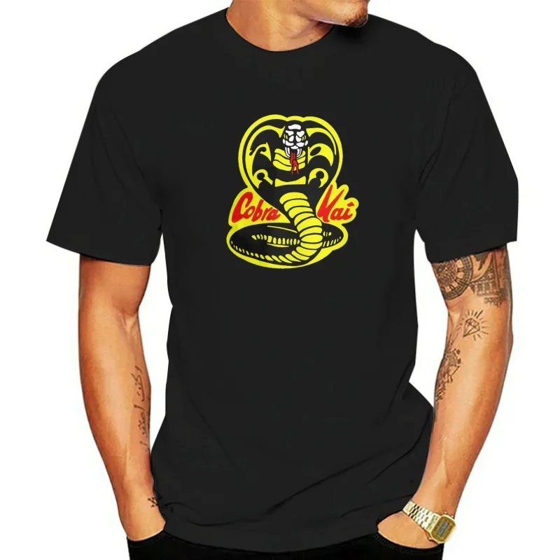 Karate Kid Cobra Kai vintage T-shirt men funny 100% cotton tee shirt round neck short sleeve t shirt gift clothes