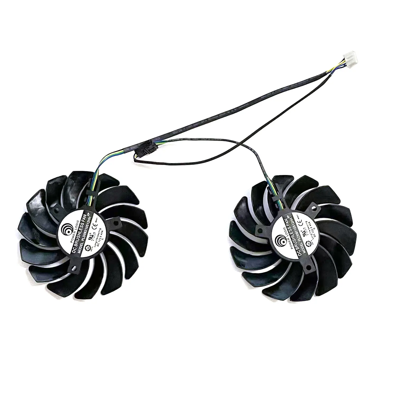 New Cooling Fan PLD09210S12HH RX 5700 XT GPU Fan for MSI Radeon RX 5700 Evoke GP OC Graphics Card Video Card Cooler