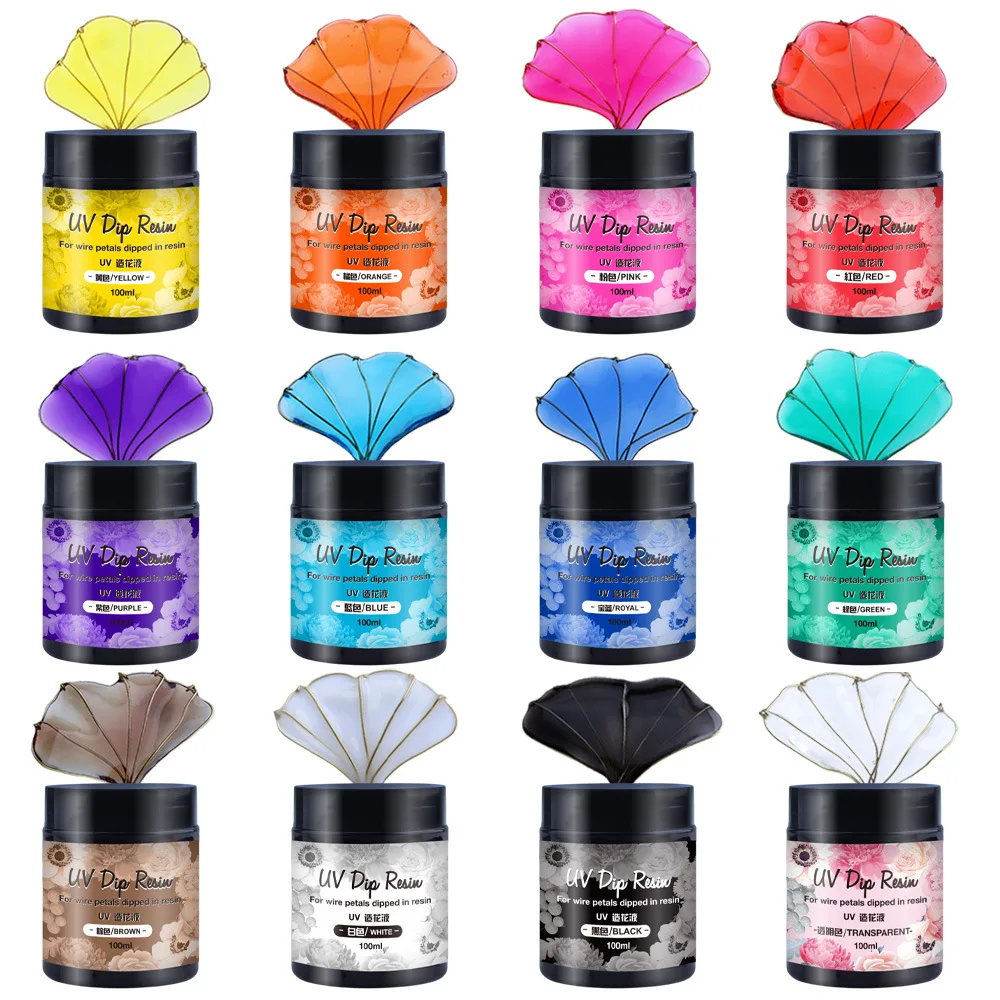 

УФ-смола быстроотверждаемая для изготовления ювелирных изделий «сделай сам», 40/100 мл