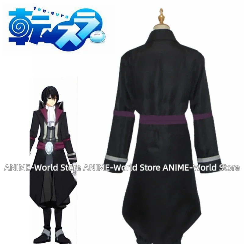 That Time I Got Reincarnated as a Slime Diablo Men Outfit Halloween Party Adult Suit Christmas Uniform Cosplay Costume