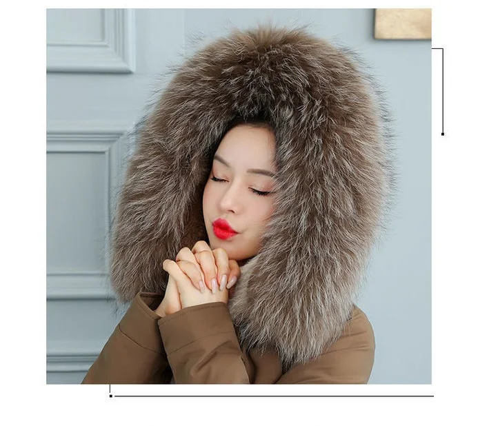 Thicken Parkas 8XL New Winter Jacket Casual Long Coat Wool Liner Hooded Parkas With Fur Collar Female Cotton Warm Snow Outwear