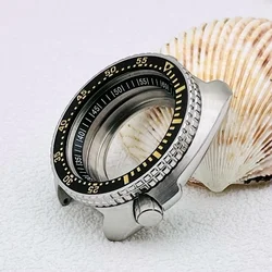 Mod Sea Turtle SKX 6105 Watch Case NH35 Case Fit For NH35 NH36 7S26 4R Automatic Movement Sapphire Crystal Glass Watch Cases