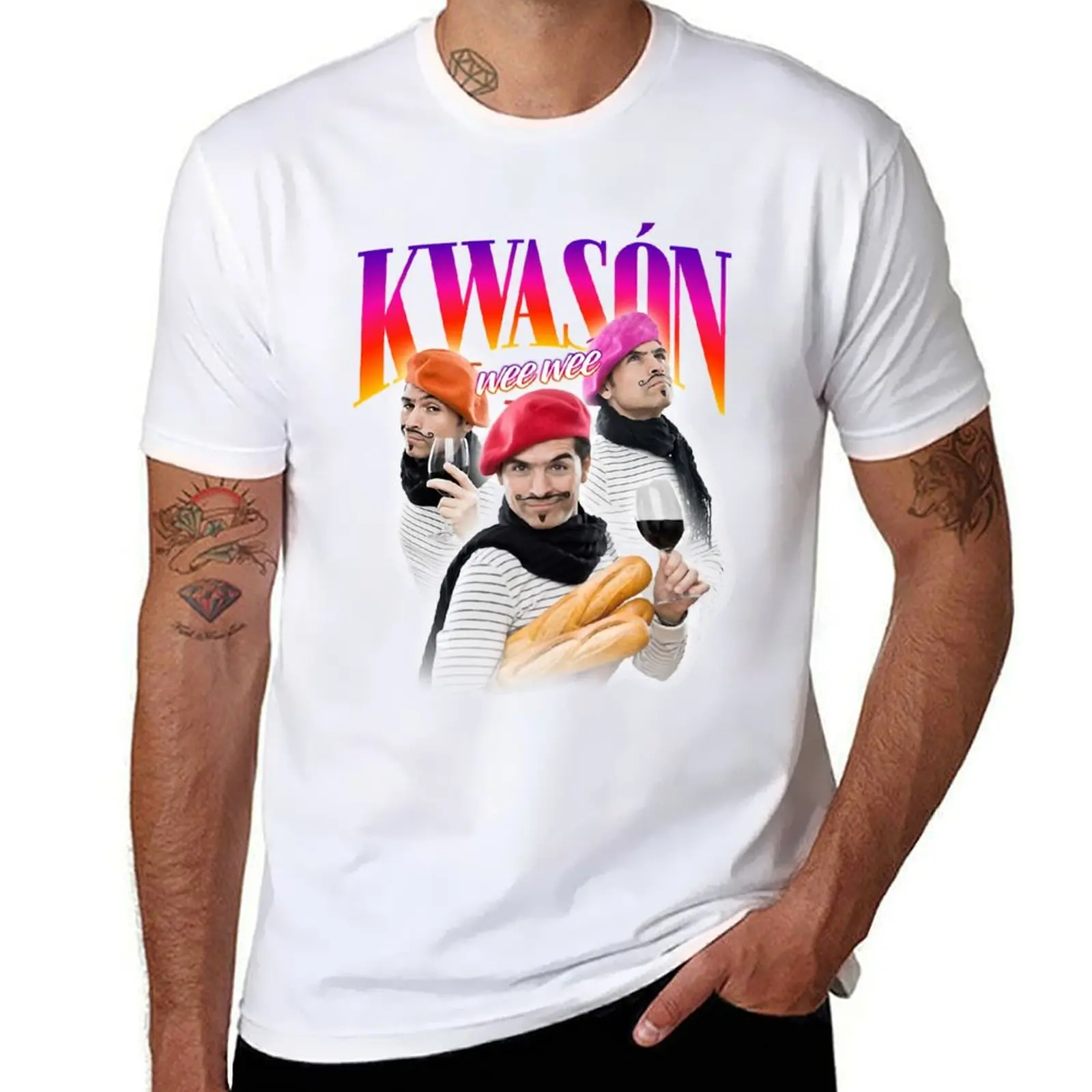 

kwason (croissant) - the most french design T-Shirt funny t shirts man man t shirts for men T-Shirt