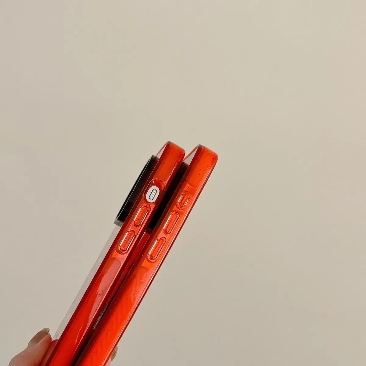 Funda de teléfono con texto de Año Nuevo, carcasa acrílica con borde mejorado para IPhone 11, 12, 13, 14, 15 Pro Max, 15 Pro Max, 2,0