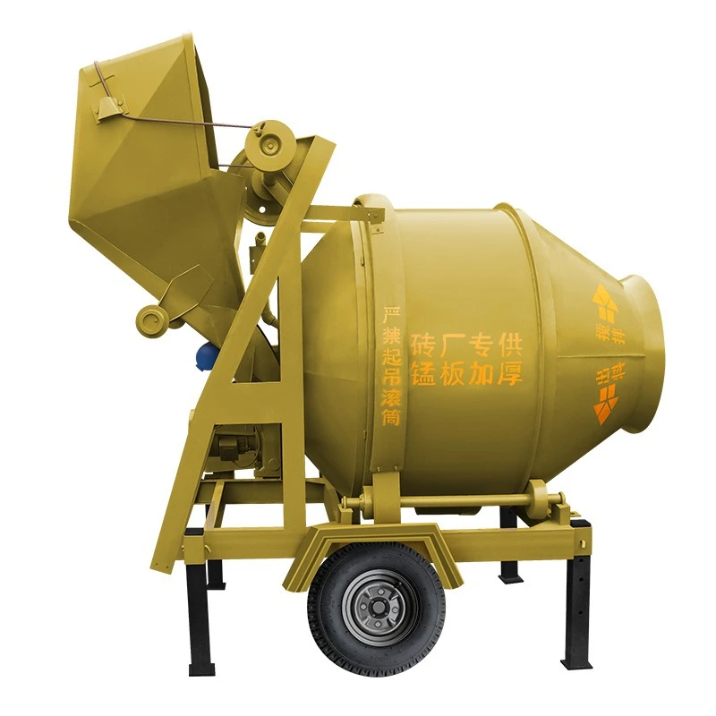 

Automatic Tipping Bucket Drum Concrete Mixer Electric Gear Ring Thickened Cement Sand Mixer