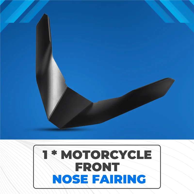

Motorcycle Front Nose Fairing Front Fairing Winglets Aerodynamic Motorcycle Accessories