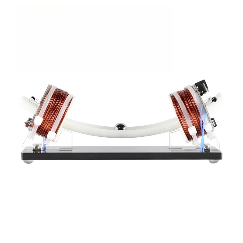 Pendule à petite boule en forme d'arc, accélération magnétique, modèle de jouet d'ornement de bureau créatif de haute technologie