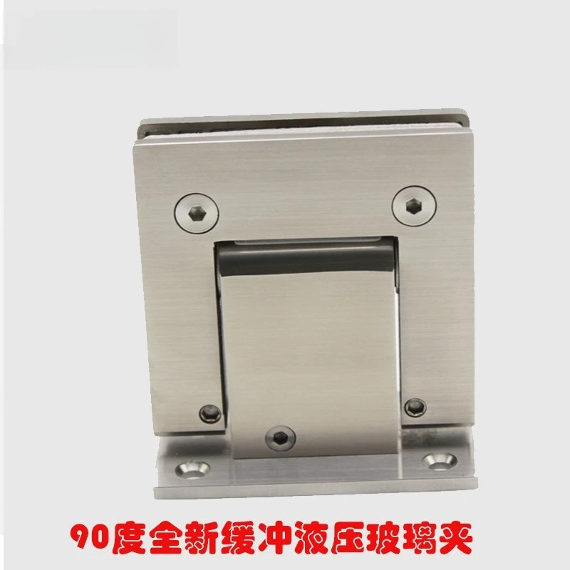 Buffer Hydraulic Damping Two-way Stainless Steel 304 Glass Door Clamp