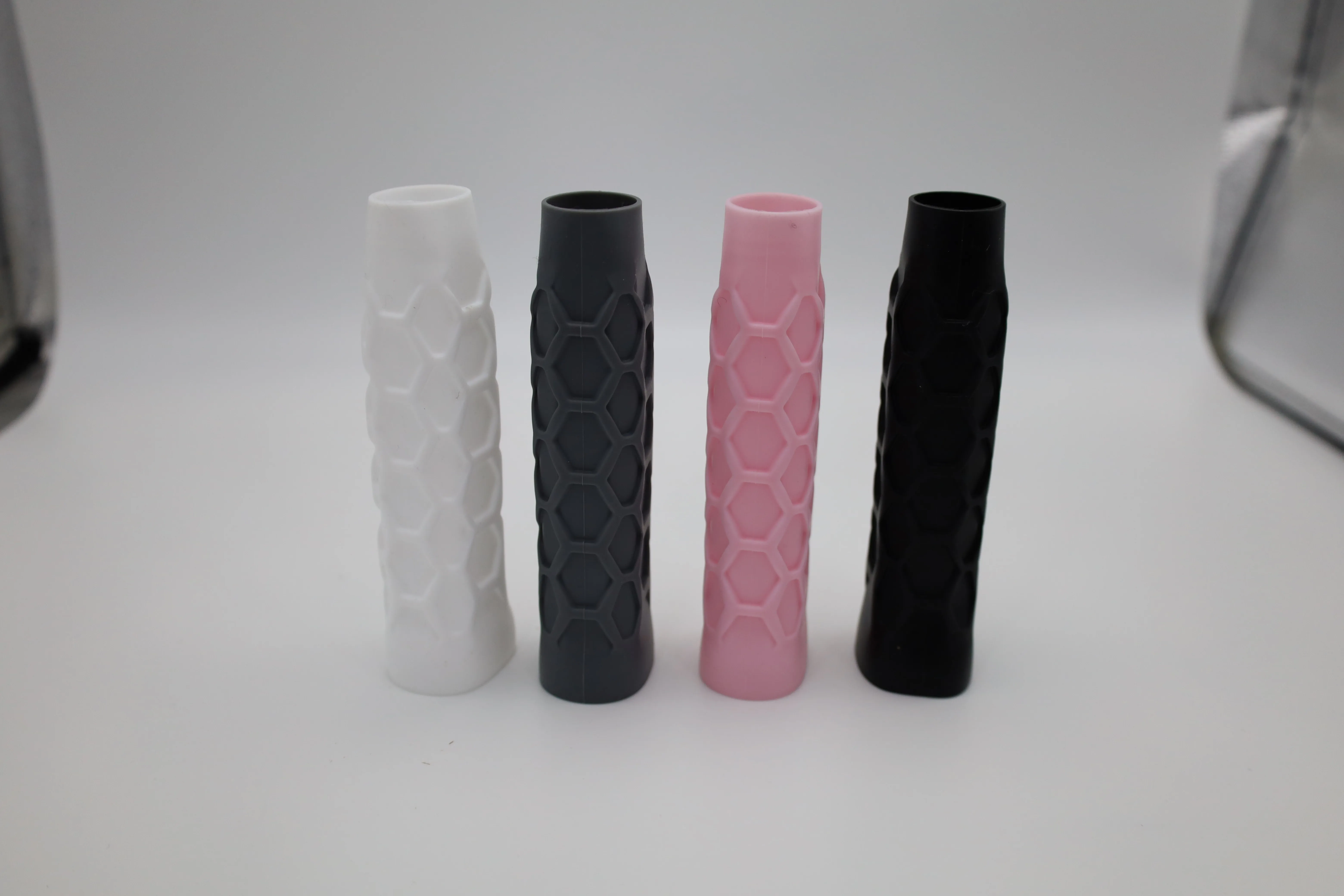 

Защитный чехол для ручки ракетки для пиклбола BA-High Elastic Silicone Handle Protective Cover Octagonal Honeycomb, аксессуары для ракеток.