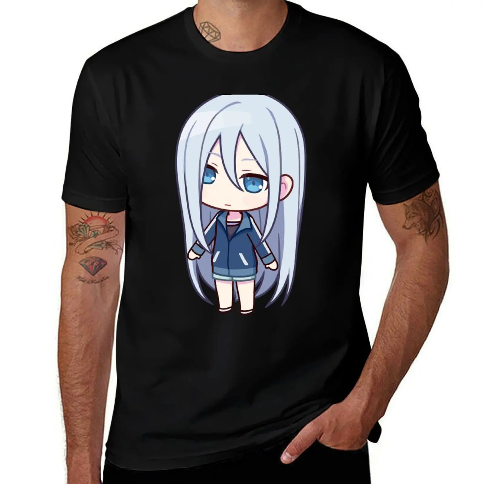 

kanade chibi T-Shirt t shirt personalised man graphic t shirt