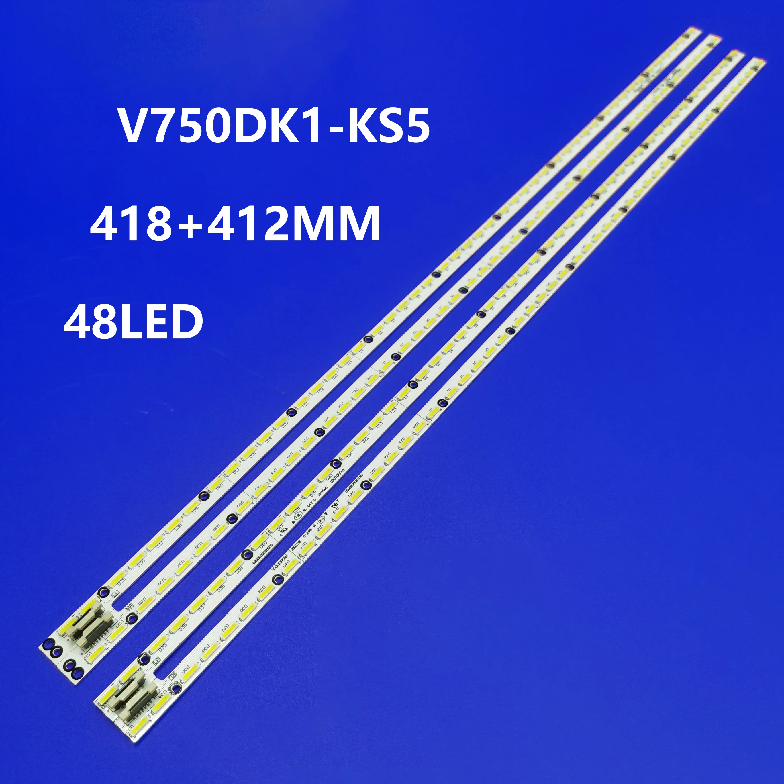 

LED strip for LED75XT900X3DU 6202B000B4/5/6/7000 V750DK1-KS5 LEDT75 75Q3TM LED75W20 6202B000B4000 6202B000B5000 6202B000B6000