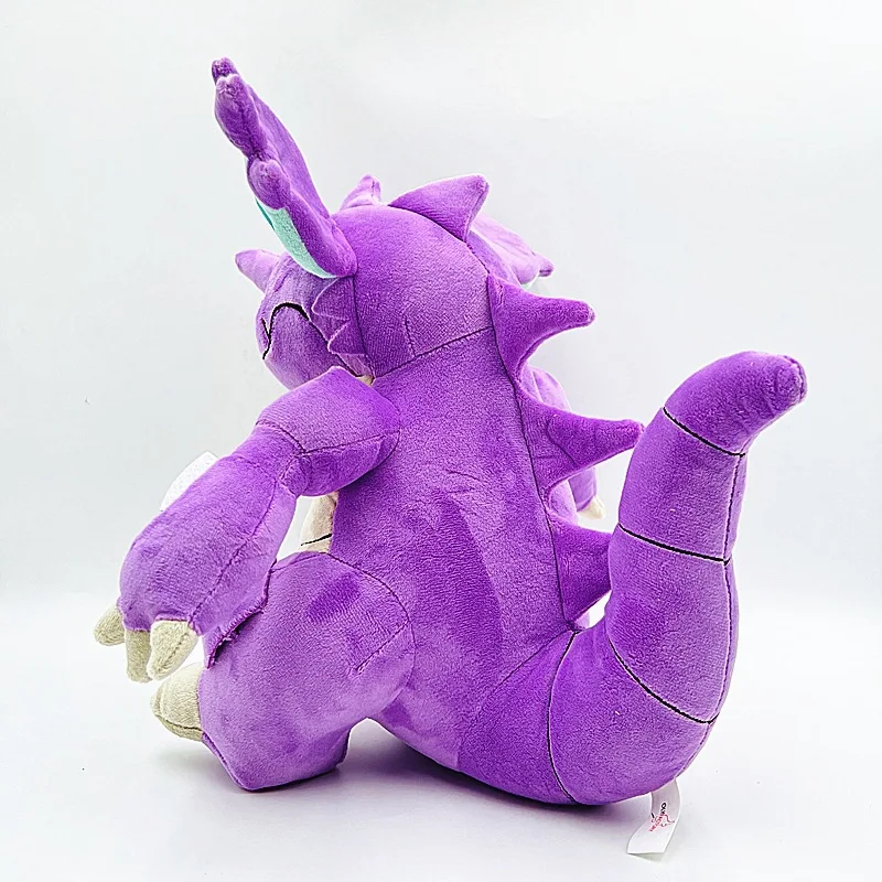 28cm Cool Nidoking Plush Toy Pokemon Peluche Purple Monster Stuffed Doll Christmas Gift