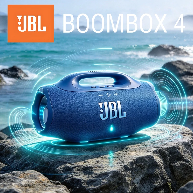 JBL BOOMBOX4 Music God Fourth Generation subwoofer speaker for outdoor self driving camping portable sound system