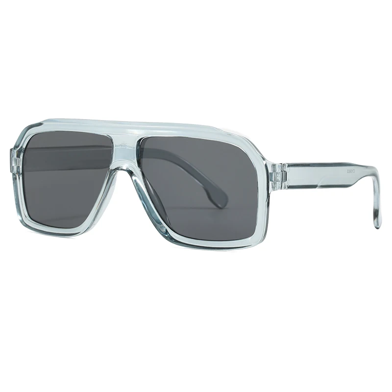 Wandern 1/6 stücke Übergroßen Quadratischen Anti Licht Gläser Frauen Männer Dicken Rahmen Marke Brillen Weibliche Mode Chic Polygon Schwarz Shades