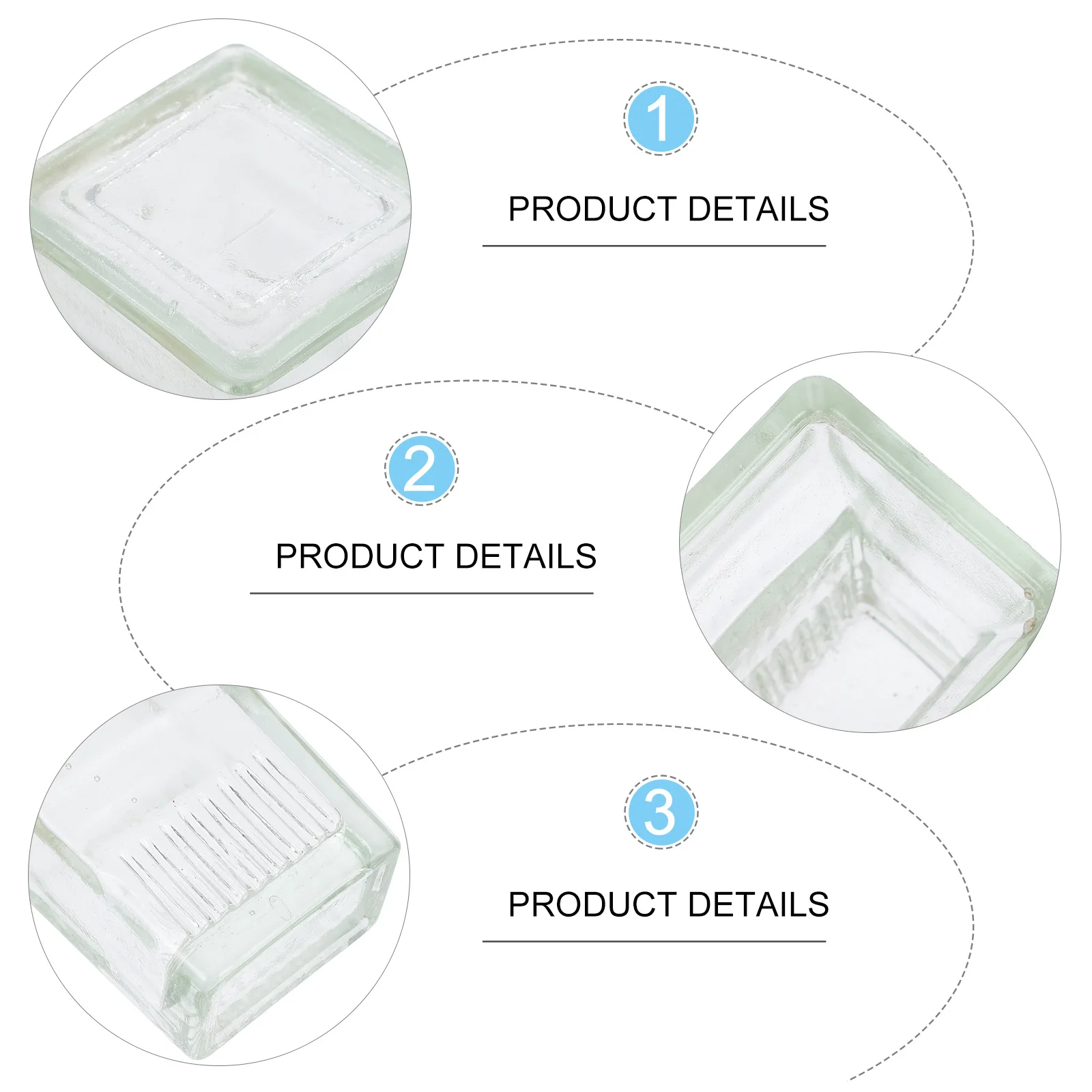

1Pcs High Light Transmittance Glass Staining Jar 9-Slide Staining Tank Chemical Stability Lab Tool Laboratory Accessories